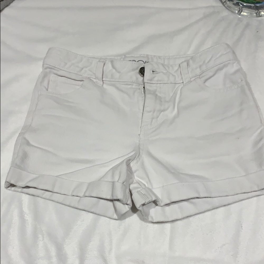White shorts